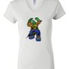 Women's Short Sleeve V-Neck T-Shirt Thumbnail