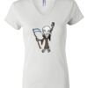 Women's Short Sleeve V-Neck T-Shirt Thumbnail