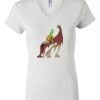 Women's Short Sleeve V-Neck T-Shirt Thumbnail