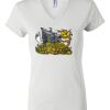 Women's Short Sleeve V-Neck T-Shirt Thumbnail