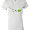 Women's Short Sleeve V-Neck T-Shirt Thumbnail