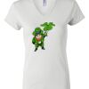 Women's Short Sleeve V-Neck T-Shirt Thumbnail