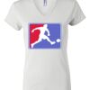 Women's Short Sleeve V-Neck T-Shirt Thumbnail