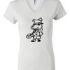 Women's Short Sleeve V-Neck T-Shirt Thumbnail