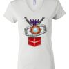 Women's Short Sleeve V-Neck T-Shirt Thumbnail