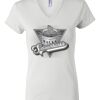 Women's Short Sleeve V-Neck T-Shirt Thumbnail