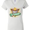 Women's Short Sleeve V-Neck T-Shirt Thumbnail