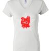 Women's Short Sleeve V-Neck T-Shirt Thumbnail