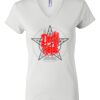 Women's Short Sleeve V-Neck T-Shirt Thumbnail