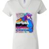 Women's Short Sleeve V-Neck T-Shirt Thumbnail