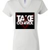 Women's Short Sleeve V-Neck T-Shirt Thumbnail