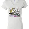 Women's Short Sleeve V-Neck T-Shirt Thumbnail