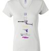 Women's Short Sleeve V-Neck T-Shirt Thumbnail