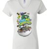 Women's Short Sleeve V-Neck T-Shirt Thumbnail