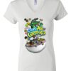 Women's Short Sleeve V-Neck T-Shirt Thumbnail