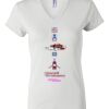 Women's Short Sleeve V-Neck T-Shirt Thumbnail