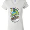 Women's Short Sleeve V-Neck T-Shirt Thumbnail