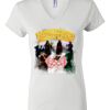 Women's Short Sleeve V-Neck T-Shirt Thumbnail