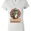 Women's Short Sleeve V-Neck T-Shirt Thumbnail