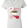 Women's Short Sleeve V-Neck T-Shirt Thumbnail