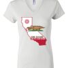 Women's Short Sleeve V-Neck T-Shirt Thumbnail