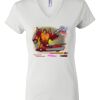 Women's Short Sleeve V-Neck T-Shirt Thumbnail