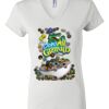 Women's Short Sleeve V-Neck T-Shirt Thumbnail