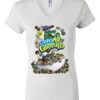 Women's Short Sleeve V-Neck T-Shirt Thumbnail