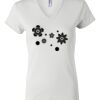 Women's Short Sleeve V-Neck T-Shirt Thumbnail
