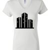Women's Short Sleeve V-Neck T-Shirt Thumbnail