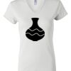 Women's Short Sleeve V-Neck T-Shirt Thumbnail