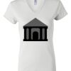 Women's Short Sleeve V-Neck T-Shirt Thumbnail