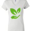 Women's Short Sleeve V-Neck T-Shirt Thumbnail