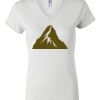 Women's Short Sleeve V-Neck T-Shirt Thumbnail