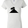 Women's Short Sleeve V-Neck T-Shirt Thumbnail