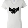 Women's Short Sleeve V-Neck T-Shirt Thumbnail