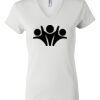 Women's Short Sleeve V-Neck T-Shirt Thumbnail
