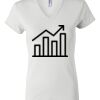 Women's Short Sleeve V-Neck T-Shirt Thumbnail