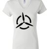 Women's Short Sleeve V-Neck T-Shirt Thumbnail