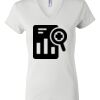 Women's Short Sleeve V-Neck T-Shirt Thumbnail