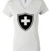 Women's Short Sleeve V-Neck T-Shirt Thumbnail