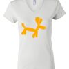 Women's Short Sleeve V-Neck T-Shirt Thumbnail