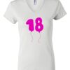 Women's Short Sleeve V-Neck T-Shirt Thumbnail