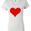 Women's Short Sleeve V-Neck T-Shirt Thumbnail