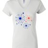 Women's Short Sleeve V-Neck T-Shirt Thumbnail
