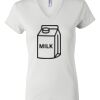 Women's Short Sleeve V-Neck T-Shirt Thumbnail