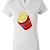Women's Short Sleeve V-Neck T-Shirt Thumbnail