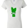 Women's Short Sleeve V-Neck T-Shirt Thumbnail