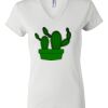 Women's Short Sleeve V-Neck T-Shirt Thumbnail