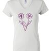 Women's Short Sleeve V-Neck T-Shirt Thumbnail